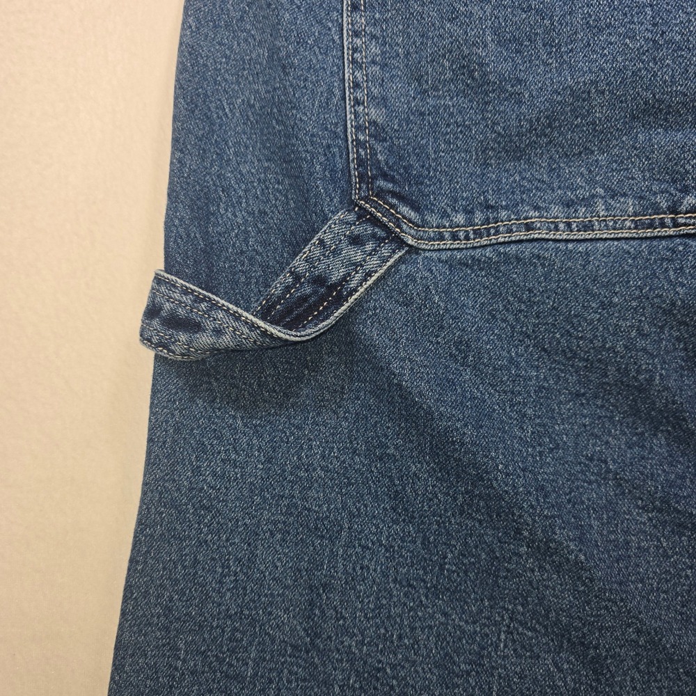 Torrid High Rise Carpenter Wide Leg Jeans Medium Wash Blue Denim Womens 16R - Picture 11 of 12